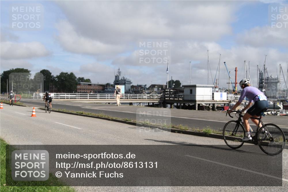 17.08.2025 - KN Förde Triathlon 2025 Yannick Fuchs http://msf.ph/oto/8613131 17.08.2025 09:38:10 Radfahren 103, 153, 160, 192, 250 meine-sportfotos.de