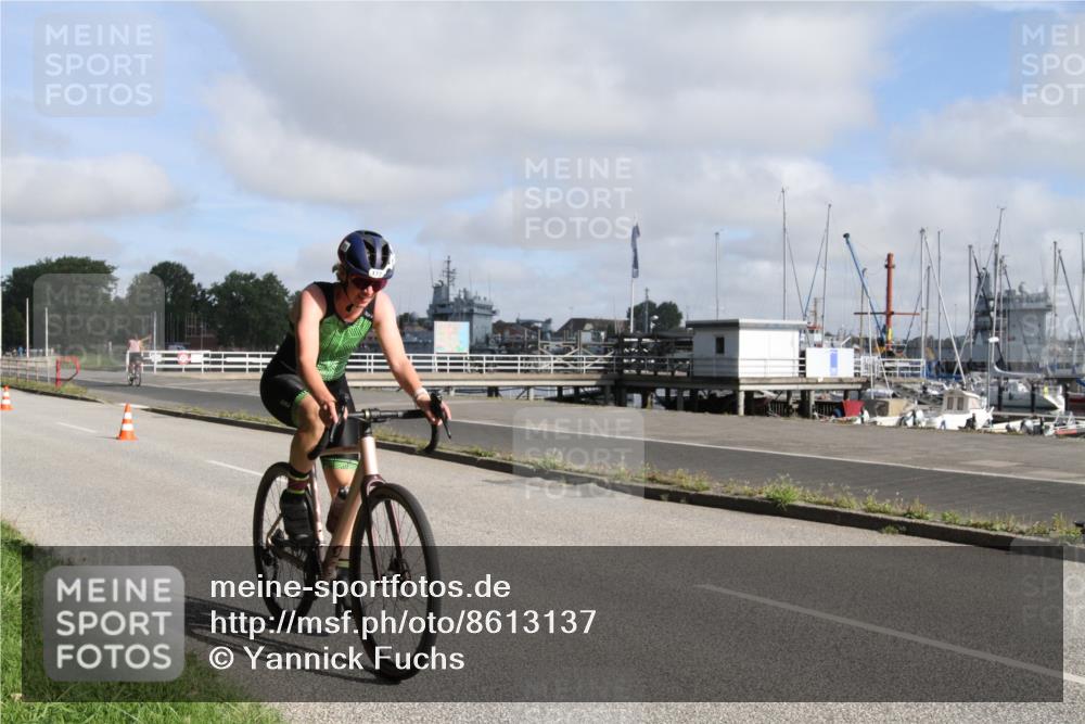 17.08.2025 - KN Förde Triathlon 2025 Yannick Fuchs http://msf.ph/oto/8613137 17.08.2025 09:38:18 Radfahren 103, 169, 177, 254 meine-sportfotos.de