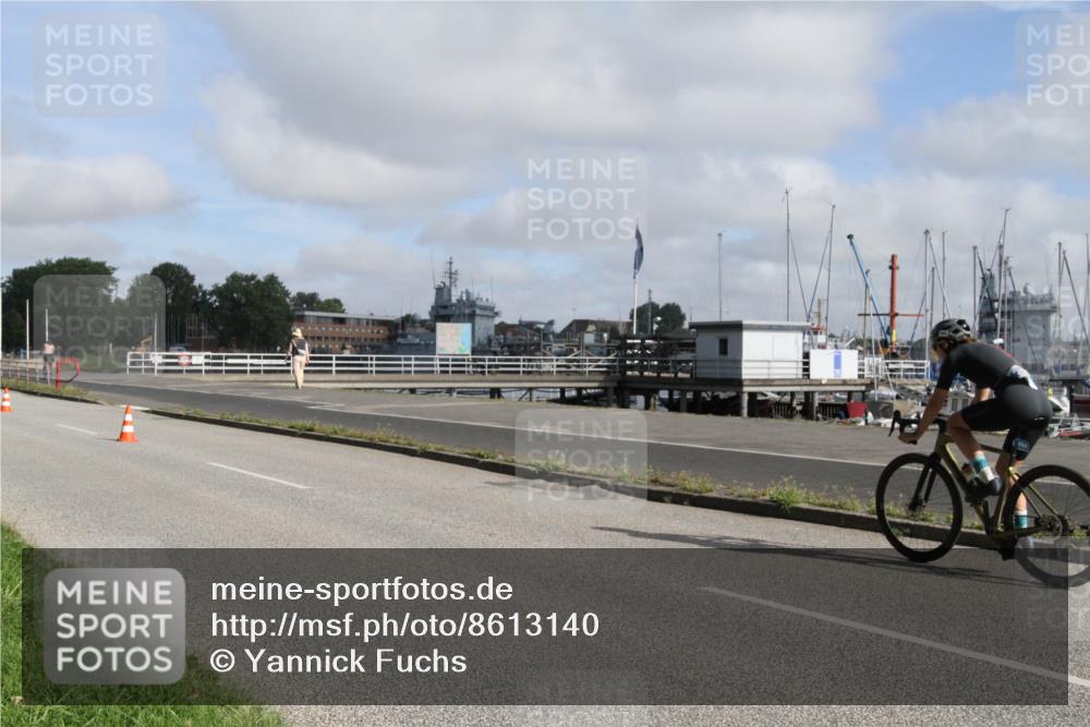 17.08.2025 - KN Förde Triathlon 2025 Yannick Fuchs http://msf.ph/oto/8613140 17.08.2025 09:38:20 Radfahren 169, 177, 254 meine-sportfotos.de
