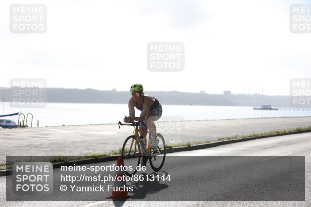17.08.2025 - KN Förde Triathlon 2025 Yannick Fuchs http://msf.ph/oto/8613144 17.08.2025 09:18:12 Radfahren 103, 105, 107, 119 meine-sportfotos.de