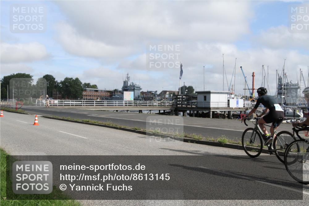 17.08.2025 - KN Förde Triathlon 2025 Yannick Fuchs http://msf.ph/oto/8613145 17.08.2025 09:38:34 Radfahren 108, 110, 131, 199 meine-sportfotos.de
