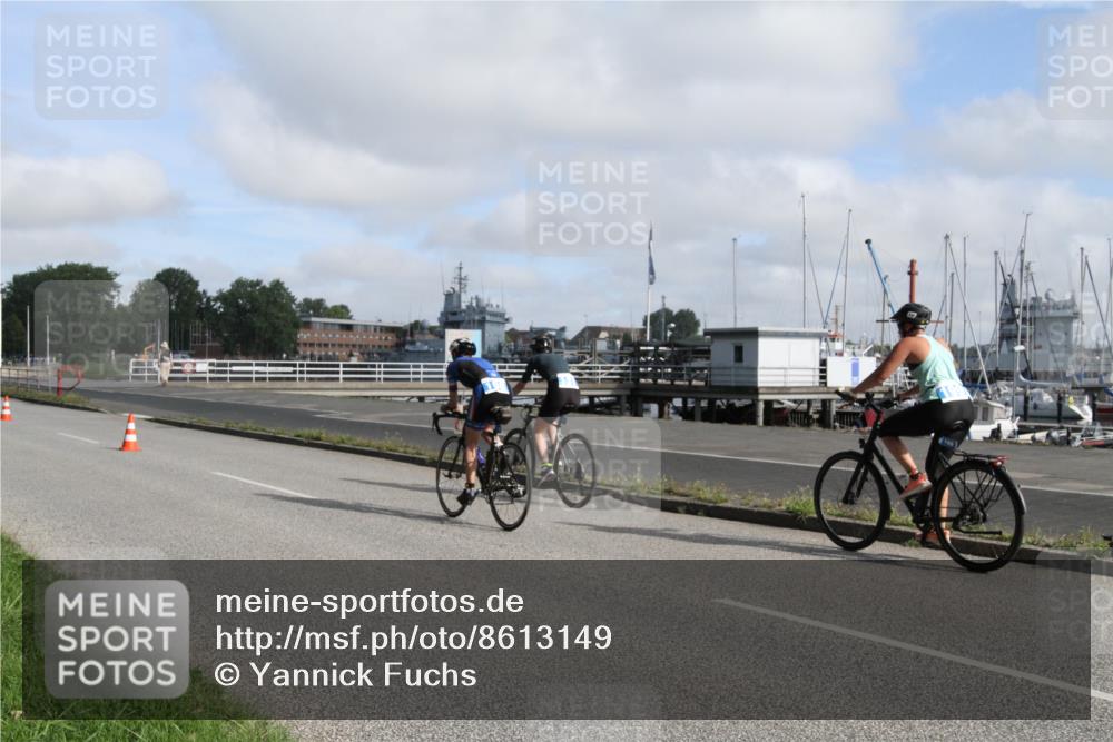 17.08.2025 - KN Förde Triathlon 2025 Yannick Fuchs http://msf.ph/oto/8613149 17.08.2025 09:38:35 Radfahren 108, 110, 131, 141, 199 meine-sportfotos.de