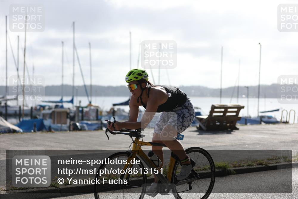 17.08.2025 - KN Förde Triathlon 2025 Yannick Fuchs http://msf.ph/oto/8613151 17.08.2025 09:18:12 Radfahren 103, 105, 107, 119 meine-sportfotos.de