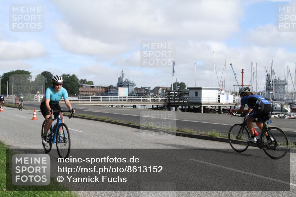 17.08.2025 - KN Förde Triathlon 2025 Yannick Fuchs http://msf.ph/oto/8613152 17.08.2025 09:38:37 Radfahren 108, 110, 114, 131, 141, 179, 199 meine-sportfotos.de