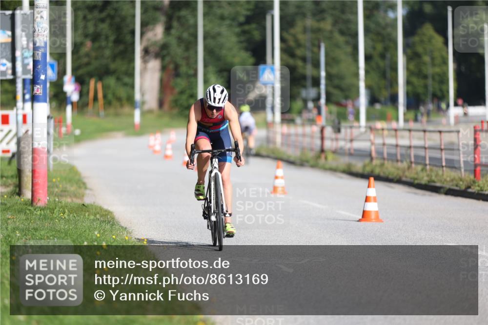 17.08.2025 - KN Förde Triathlon 2025 Yannick Fuchs http://msf.ph/oto/8613169 17.08.2025 09:18:21 Radfahren 120, 121, 103, 105 meine-sportfotos.de