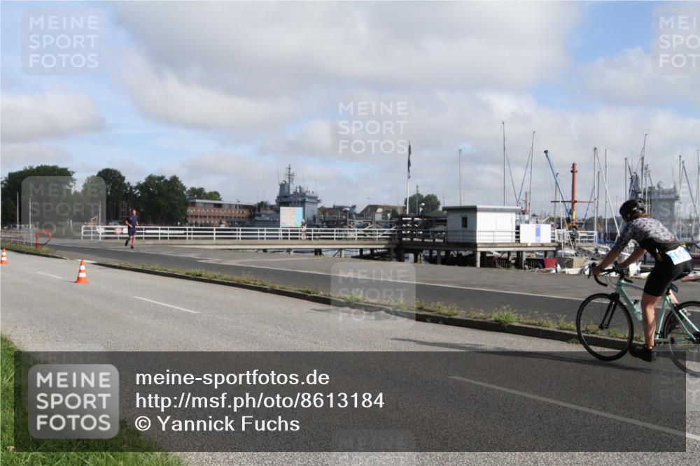 17.08.2025 - KN Förde Triathlon 2025 Yannick Fuchs http://msf.ph/oto/8613184 17.08.2025 09:39:05 Radfahren 137, 156, 182 meine-sportfotos.de