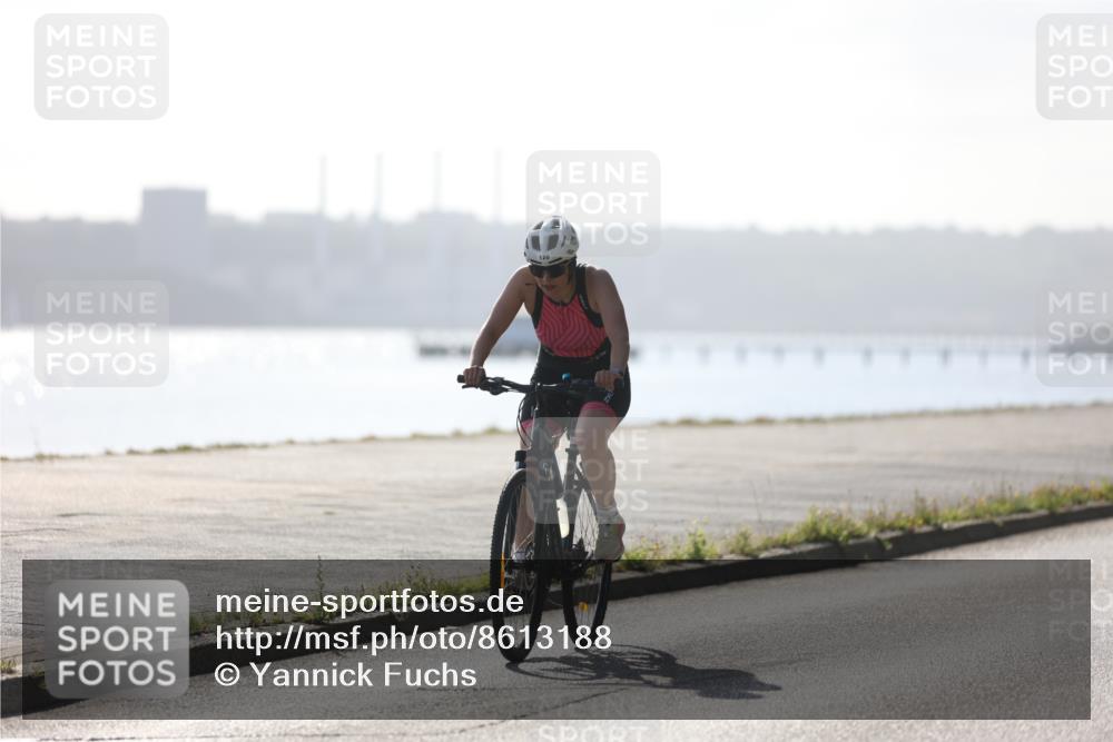 17.08.2025 - KN Förde Triathlon 2025 Yannick Fuchs http://msf.ph/oto/8613188 17.08.2025 09:18:27 Radfahren 120, 157, 121 meine-sportfotos.de