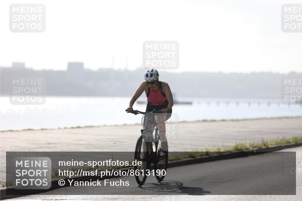 17.08.2025 - KN Förde Triathlon 2025 Yannick Fuchs http://msf.ph/oto/8613190 17.08.2025 09:18:27 Radfahren 120, 157, 121 meine-sportfotos.de