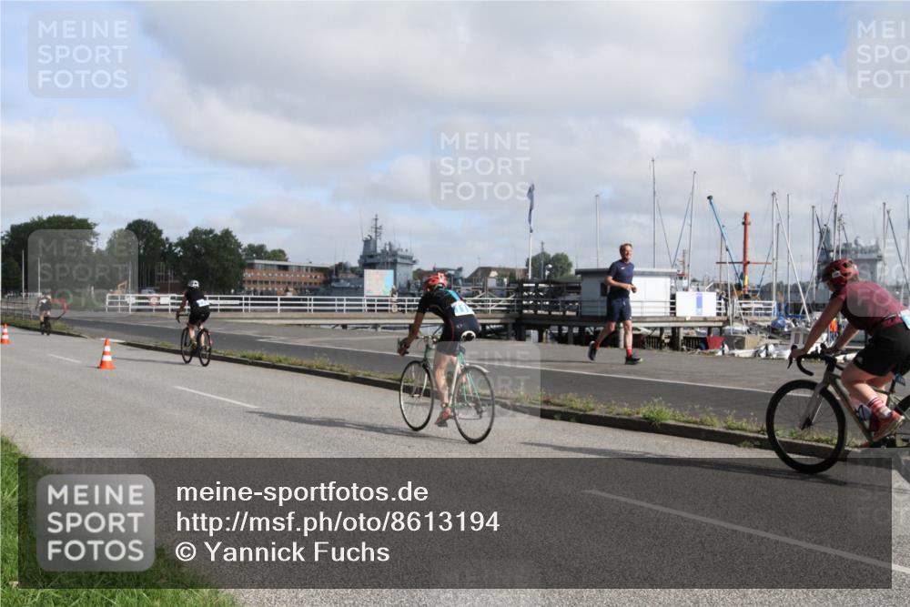 17.08.2025 - KN Förde Triathlon 2025 Yannick Fuchs http://msf.ph/oto/8613194 17.08.2025 09:39:15 Radfahren 119, 155, 175, 176, 182 meine-sportfotos.de