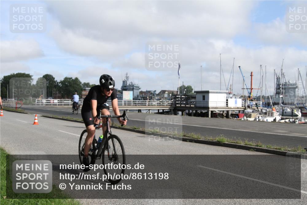 17.08.2025 - KN Förde Triathlon 2025 Yannick Fuchs http://msf.ph/oto/8613198 17.08.2025 09:39:22 Radfahren 106, 175, 189 meine-sportfotos.de