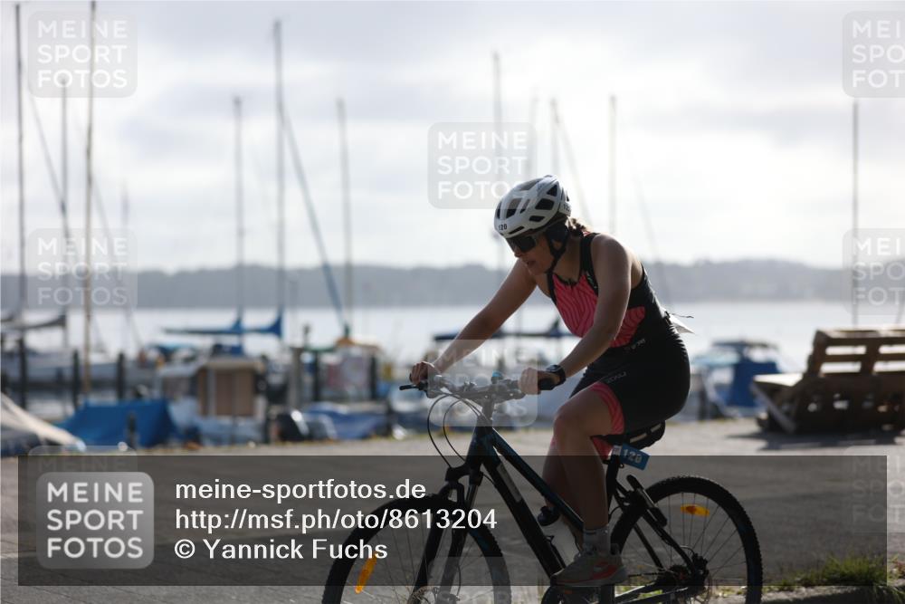17.08.2025 - KN Förde Triathlon 2025 Yannick Fuchs http://msf.ph/oto/8613204 17.08.2025 09:18:30 Radfahren 117, 120, 157, 121 meine-sportfotos.de