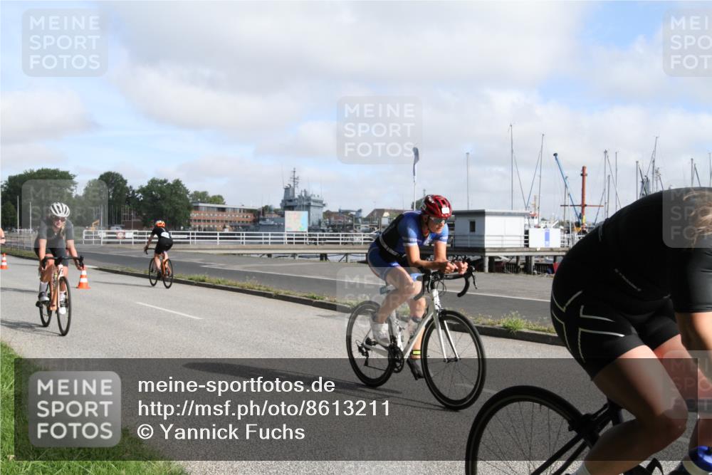 17.08.2025 - KN Förde Triathlon 2025 Yannick Fuchs http://msf.ph/oto/8613211 17.08.2025 09:39:37 Radfahren 109, 113, 117, 157, 158, 161, 228 meine-sportfotos.de