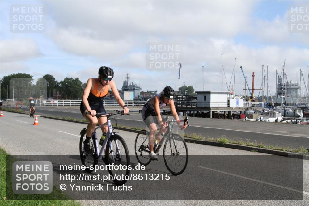 17.08.2025 - KN Förde Triathlon 2025 Yannick Fuchs http://msf.ph/oto/8613215 17.08.2025 09:39:38 Radfahren 109, 113, 117, 157, 158, 161, 228 meine-sportfotos.de