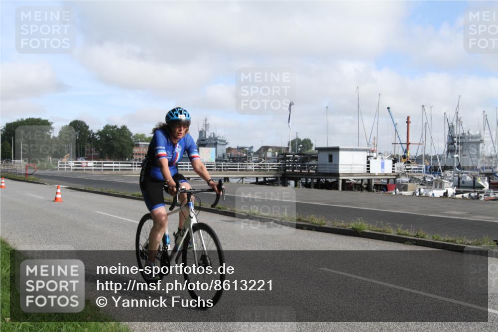 17.08.2025 - KN Förde Triathlon 2025 Yannick Fuchs http://msf.ph/oto/8613221 17.08.2025 09:39:50 Radfahren 103, 149, 181, 192, 220 meine-sportfotos.de