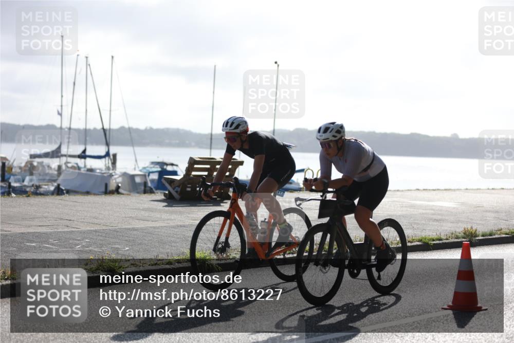 17.08.2025 - KN Förde Triathlon 2025 Yannick Fuchs http://msf.ph/oto/8613227 17.08.2025 09:18:38 Radfahren 117, 125, 157 meine-sportfotos.de