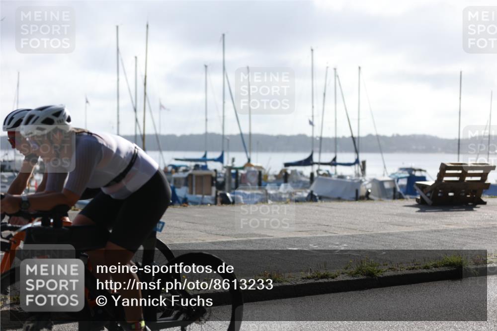 17.08.2025 - KN Förde Triathlon 2025 Yannick Fuchs http://msf.ph/oto/8613233 17.08.2025 09:18:38 Radfahren 117, 125, 157 meine-sportfotos.de