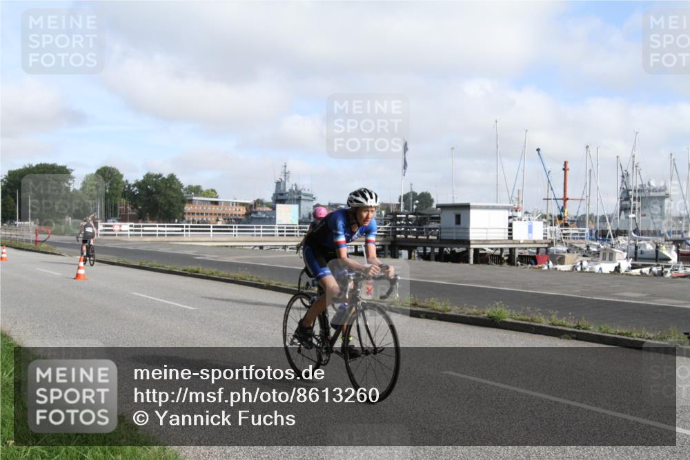 17.08.2025 - KN Förde Triathlon 2025 Yannick Fuchs http://msf.ph/oto/8613260 17.08.2025 09:40:16 Radfahren 108, 169, 174, 202, 254 meine-sportfotos.de