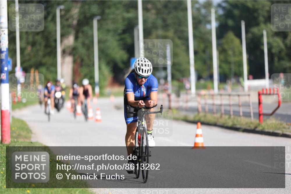 17.08.2025 - KN Förde Triathlon 2025 Yannick Fuchs http://msf.ph/oto/8613262 17.08.2025 09:19:01 Radfahren 108, 109, 110, 113, 116 meine-sportfotos.de