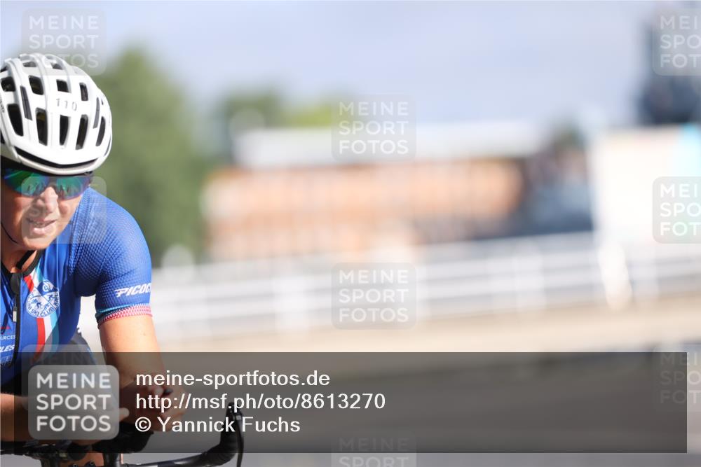 17.08.2025 - KN Förde Triathlon 2025 Yannick Fuchs http://msf.ph/oto/8613270 17.08.2025 09:19:02 Radfahren 108, 109, 110, 113, 116 meine-sportfotos.de
