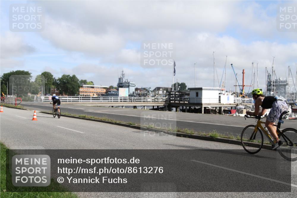 17.08.2025 - KN Förde Triathlon 2025 Yannick Fuchs http://msf.ph/oto/8613276 17.08.2025 09:40:32 Radfahren 104, 107, 110, 131, 163, 179 meine-sportfotos.de