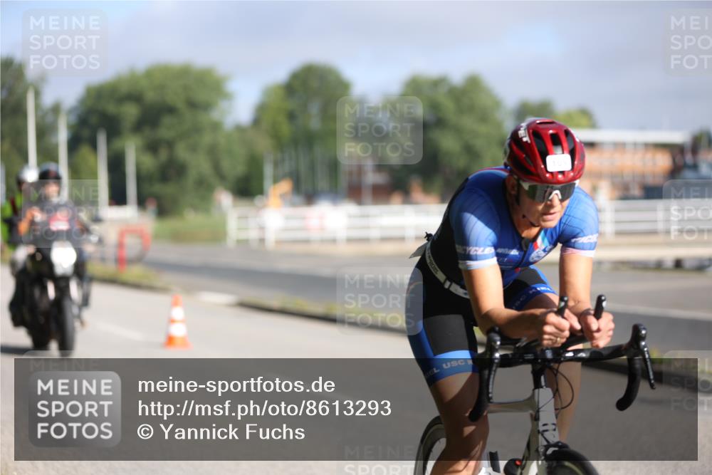 17.08.2025 - KN Förde Triathlon 2025 Yannick Fuchs http://msf.ph/oto/8613293 17.08.2025 09:19:07 Radfahren 108, 109, 113, 116, 110, 116 meine-sportfotos.de
