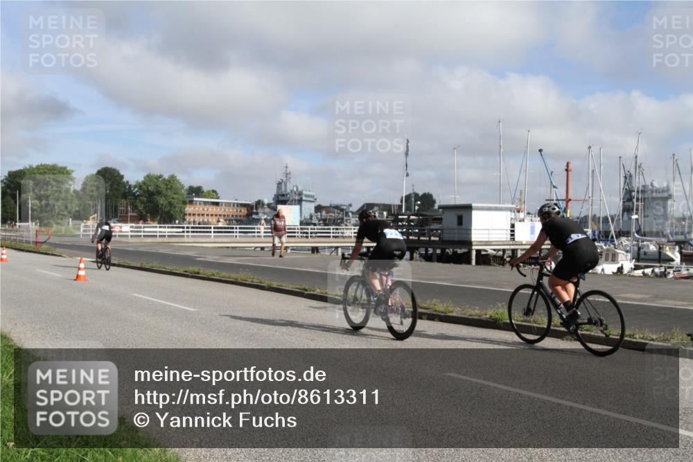 17.08.2025 - KN Förde Triathlon 2025 Yannick Fuchs http://msf.ph/oto/8613311 17.08.2025 09:41:10 Radfahren 133, 156, 167, 196, 211, 221 meine-sportfotos.de
