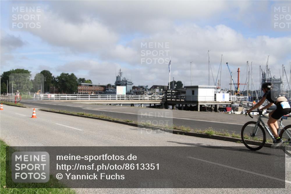 17.08.2025 - KN Förde Triathlon 2025 Yannick Fuchs http://msf.ph/oto/8613351 17.08.2025 09:41:57 Radfahren 104, 183, 244 meine-sportfotos.de