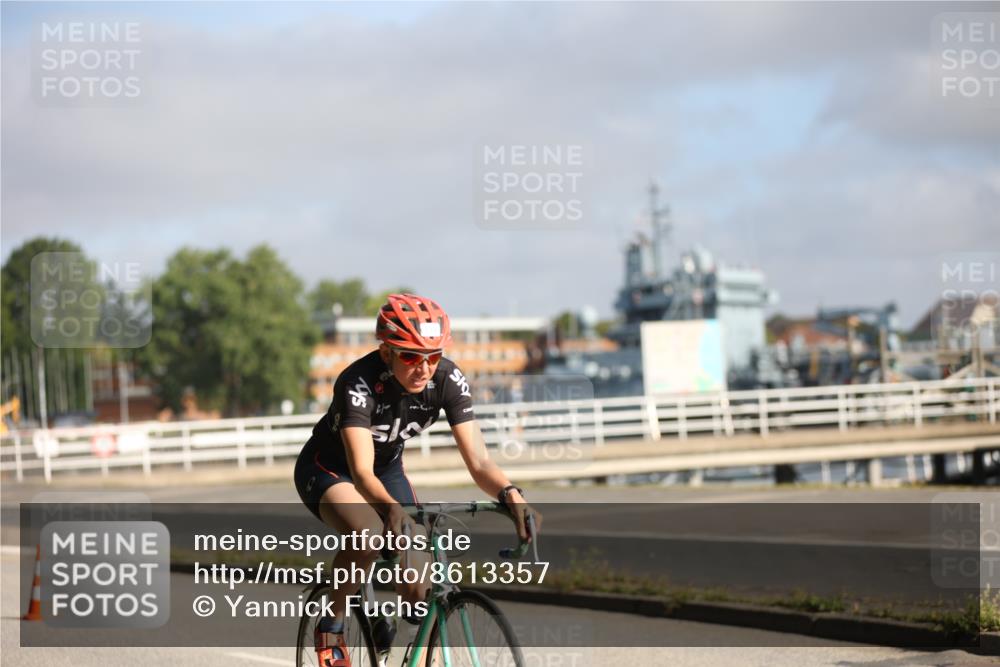 17.08.2025 - KN Förde Triathlon 2025 Yannick Fuchs http://msf.ph/oto/8613357 17.08.2025 09:19:52 Radfahren 107, 119 meine-sportfotos.de