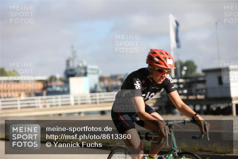 17.08.2025 - KN Förde Triathlon 2025 Yannick Fuchs http://msf.ph/oto/8613360 17.08.2025 09:19:53 Radfahren 107, 119 meine-sportfotos.de