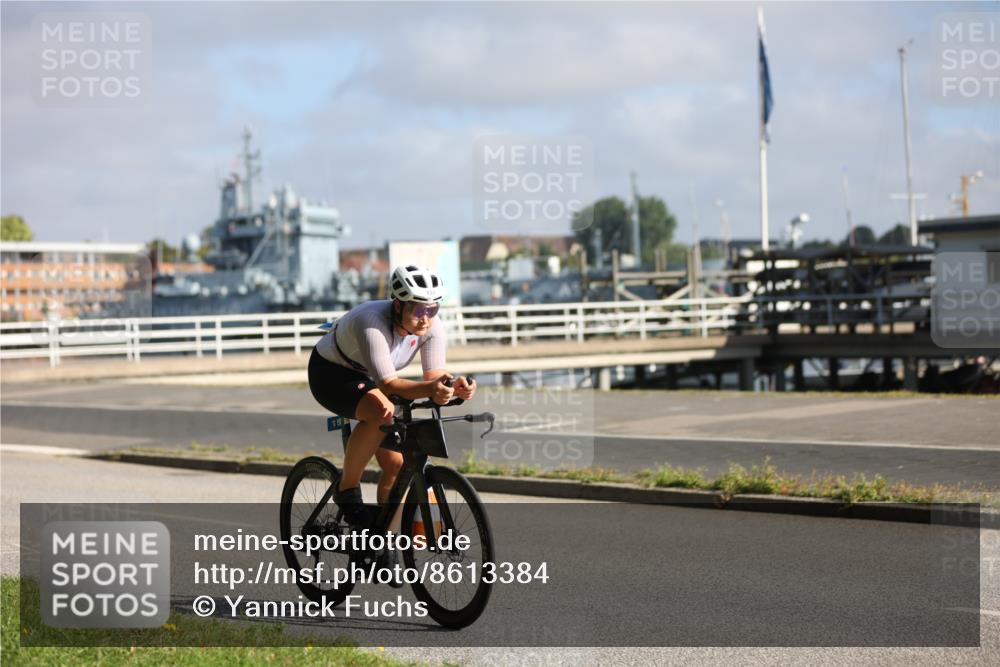 17.08.2025 - KN Förde Triathlon 2025 Yannick Fuchs http://msf.ph/oto/8613384 17.08.2025 09:20:19 Radfahren 117, 125, 157 meine-sportfotos.de