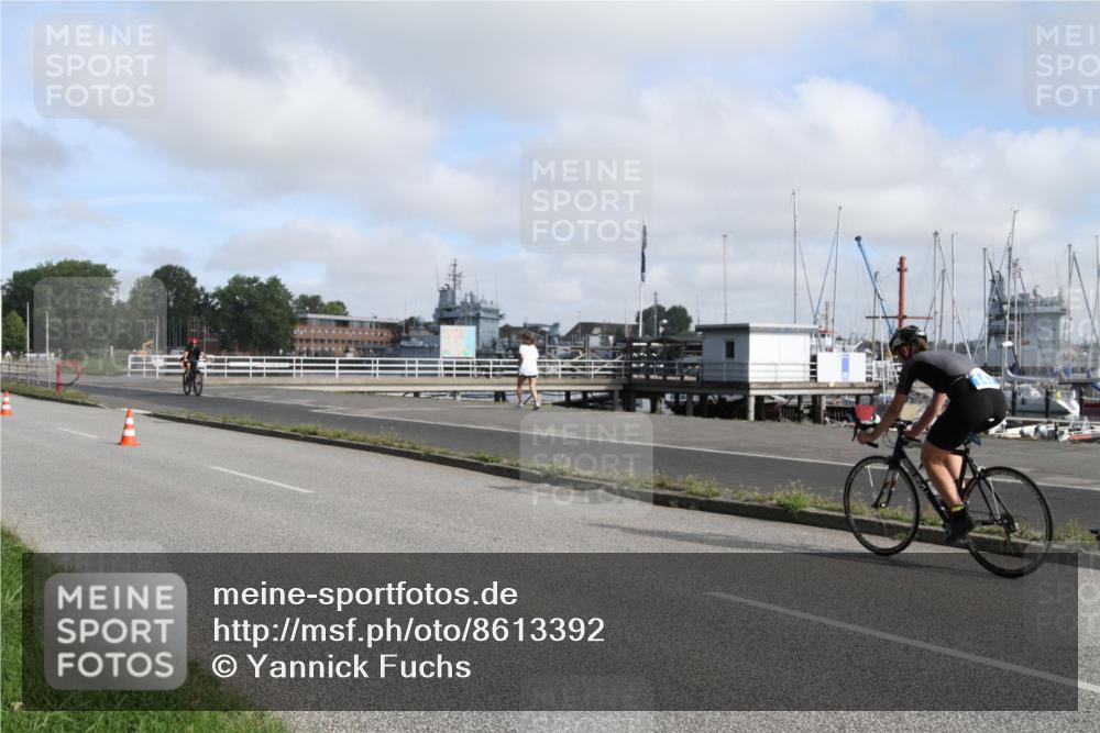 17.08.2025 - KN Förde Triathlon 2025 Yannick Fuchs http://msf.ph/oto/8613392 17.08.2025 09:42:28 Radfahren 107, 147, 162, 245 meine-sportfotos.de