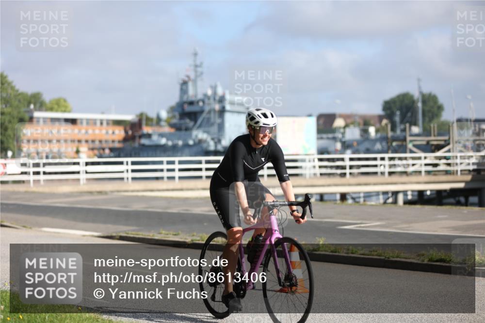 17.08.2025 - KN Förde Triathlon 2025 Yannick Fuchs http://msf.ph/oto/8613406 17.08.2025 09:20:24 Radfahren 117, 120, 125, 126, 127, 198, 157 meine-sportfotos.de