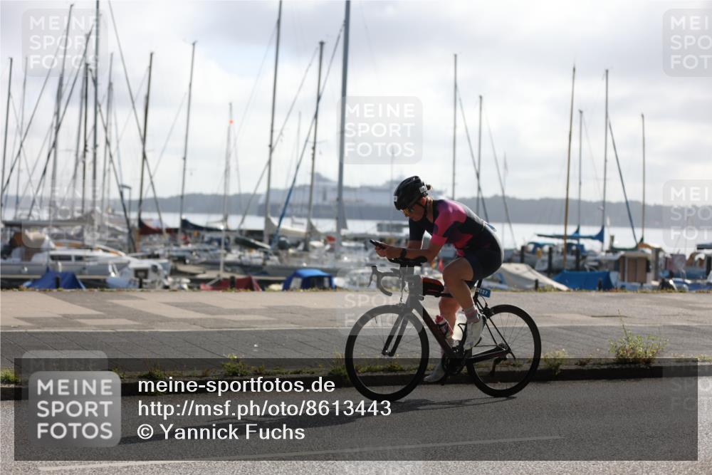 17.08.2025 - KN Förde Triathlon 2025 Yannick Fuchs http://msf.ph/oto/8613443 17.08.2025 09:20:35 Radfahren 120, 127, 148, 126, 127, 198 meine-sportfotos.de