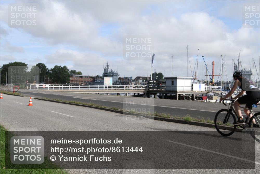 17.08.2025 - KN Förde Triathlon 2025 Yannick Fuchs http://msf.ph/oto/8613444 17.08.2025 09:43:24 Radfahren 105, 126, 170, 197, 210, 216 meine-sportfotos.de