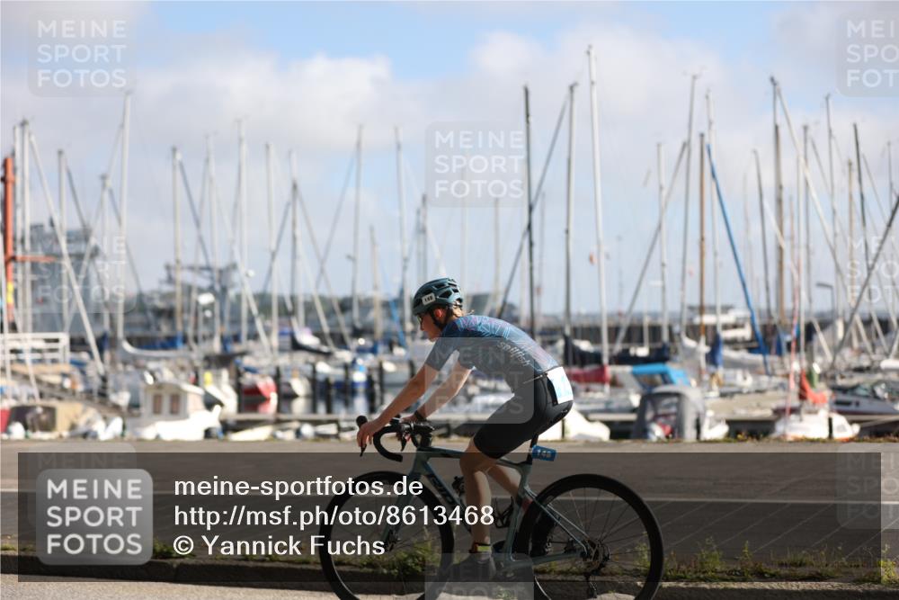 17.08.2025 - KN Förde Triathlon 2025 Yannick Fuchs http://msf.ph/oto/8613468 17.08.2025 09:20:48 Radfahren 148 meine-sportfotos.de