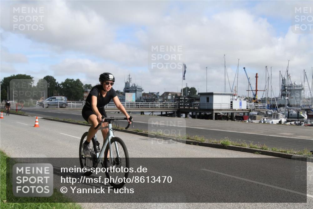 17.08.2025 - KN Förde Triathlon 2025 Yannick Fuchs http://msf.ph/oto/8613470 17.08.2025 09:43:50 Radfahren 128, 138, 148, 244 meine-sportfotos.de