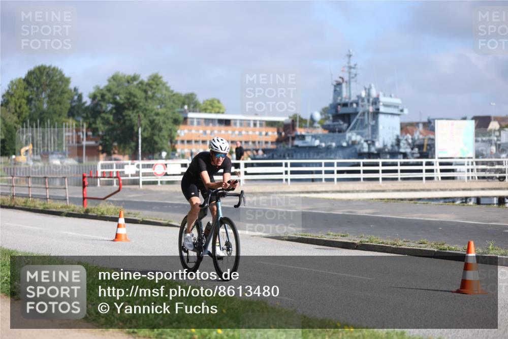 17.08.2025 - KN Förde Triathlon 2025 Yannick Fuchs http://msf.ph/oto/8613480 17.08.2025 09:21:06 Radfahren 136 meine-sportfotos.de