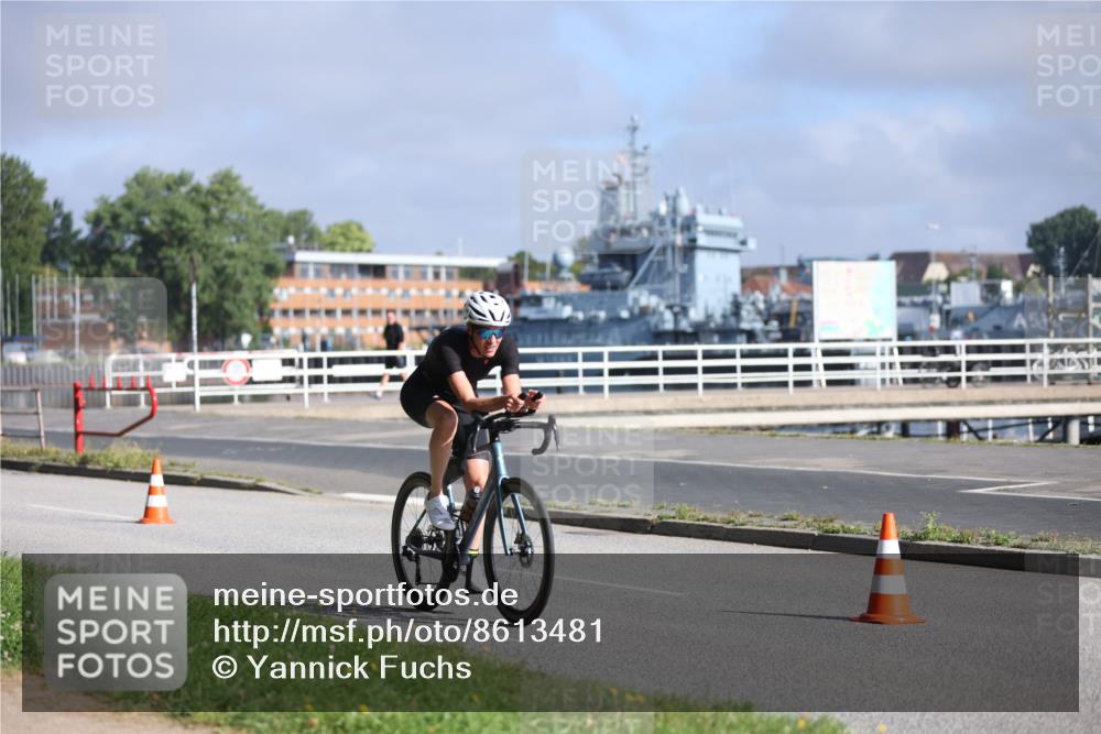 17.08.2025 - KN Förde Triathlon 2025 Yannick Fuchs http://msf.ph/oto/8613481 17.08.2025 09:21:06 Radfahren 136 meine-sportfotos.de