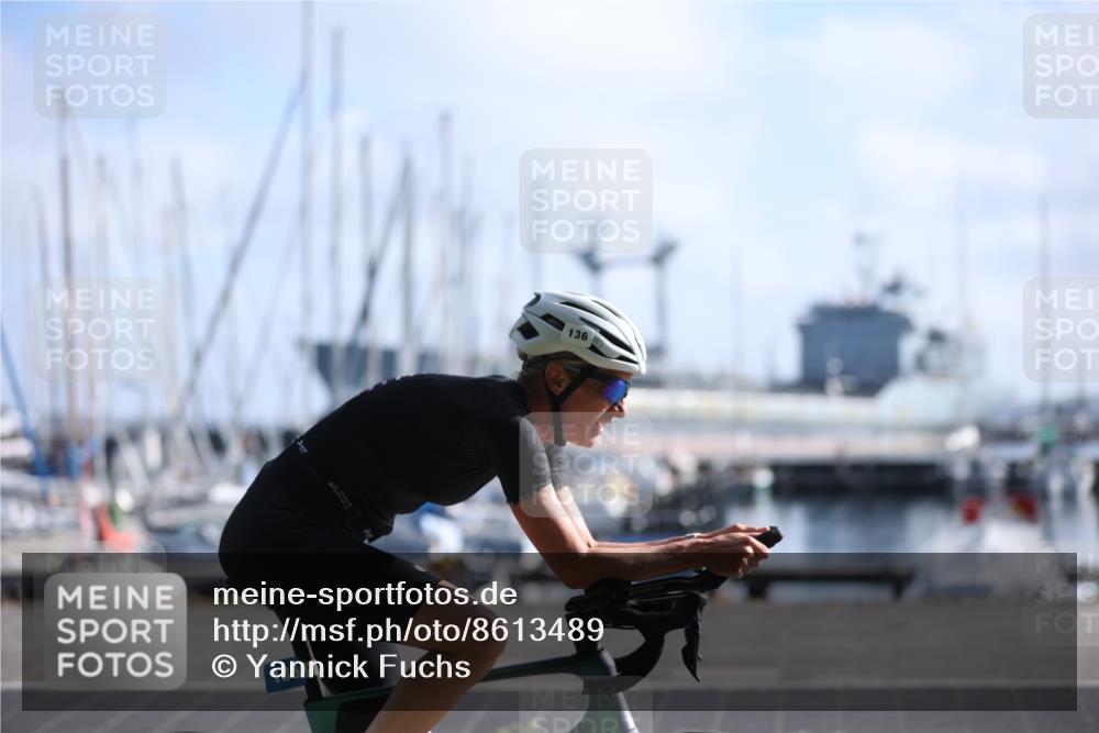 17.08.2025 - KN Förde Triathlon 2025 Yannick Fuchs http://msf.ph/oto/8613489 17.08.2025 09:21:07 Radfahren 136 meine-sportfotos.de