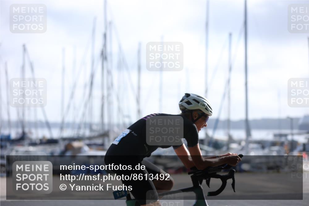 17.08.2025 - KN Förde Triathlon 2025 Yannick Fuchs http://msf.ph/oto/8613492 17.08.2025 09:21:08 Radfahren 102, 136 meine-sportfotos.de