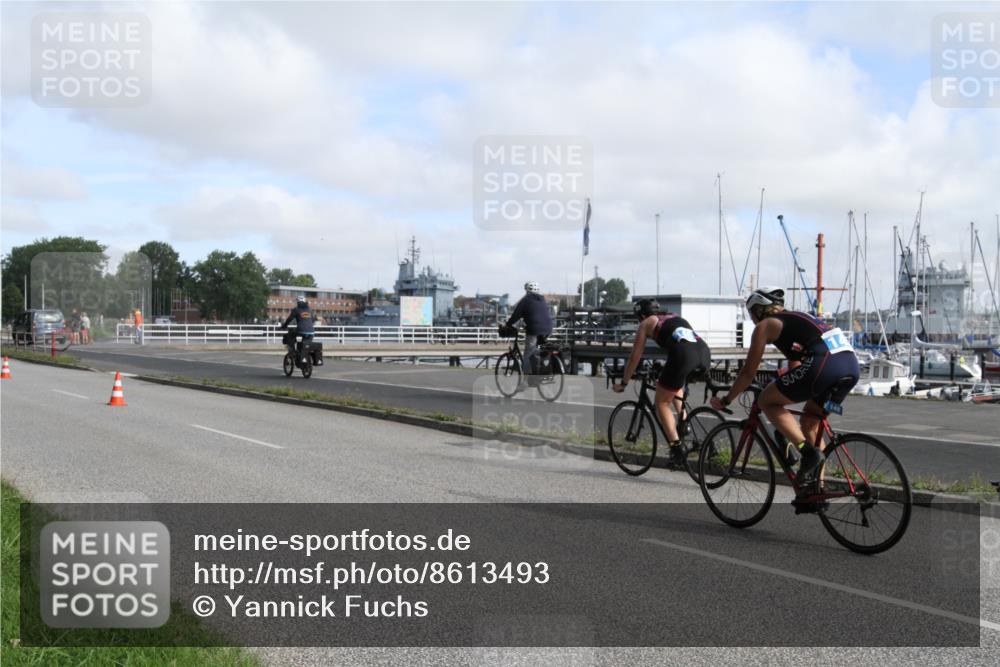 17.08.2025 - KN Förde Triathlon 2025 Yannick Fuchs http://msf.ph/oto/8613493 17.08.2025 09:44:01 Radfahren 111, 122, 127, 145, 146, 147, 148, 151, 162, 208, 215, 218, 242 meine-sportfotos.de