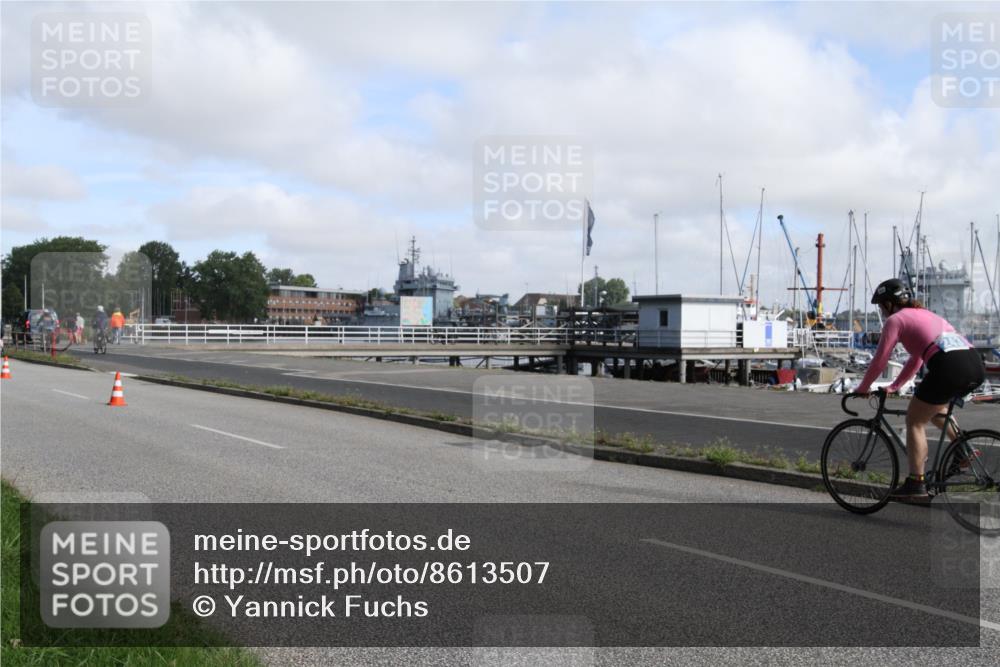 17.08.2025 - KN Förde Triathlon 2025 Yannick Fuchs http://msf.ph/oto/8613507 17.08.2025 09:44:10 Radfahren 122, 147, 162, 171, 205, 243 meine-sportfotos.de