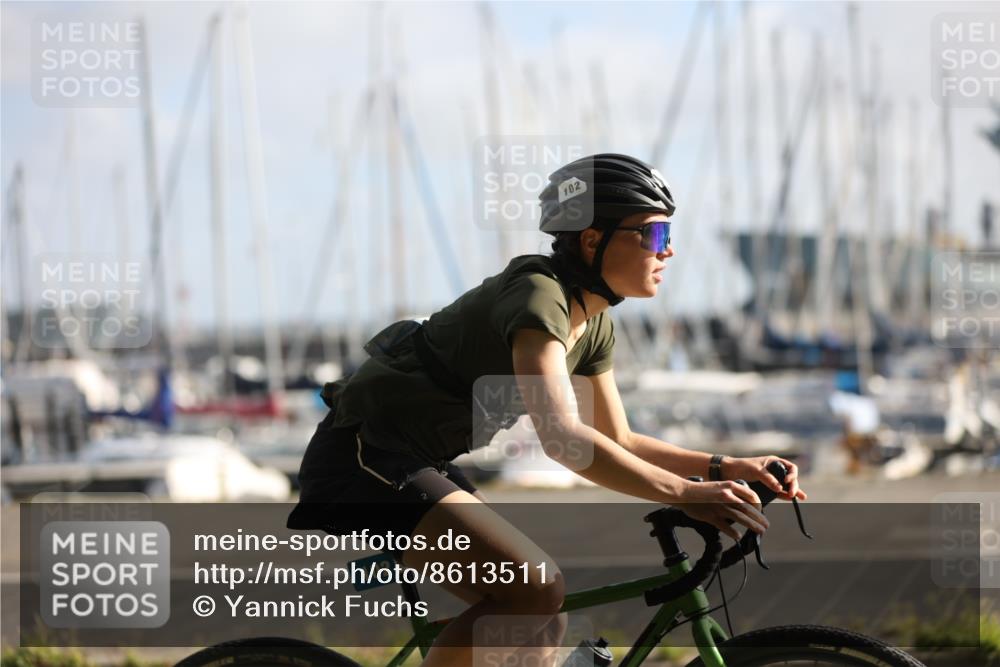 17.08.2025 - KN Förde Triathlon 2025 Yannick Fuchs http://msf.ph/oto/8613511 17.08.2025 09:21:17 Radfahren 102, 133 meine-sportfotos.de