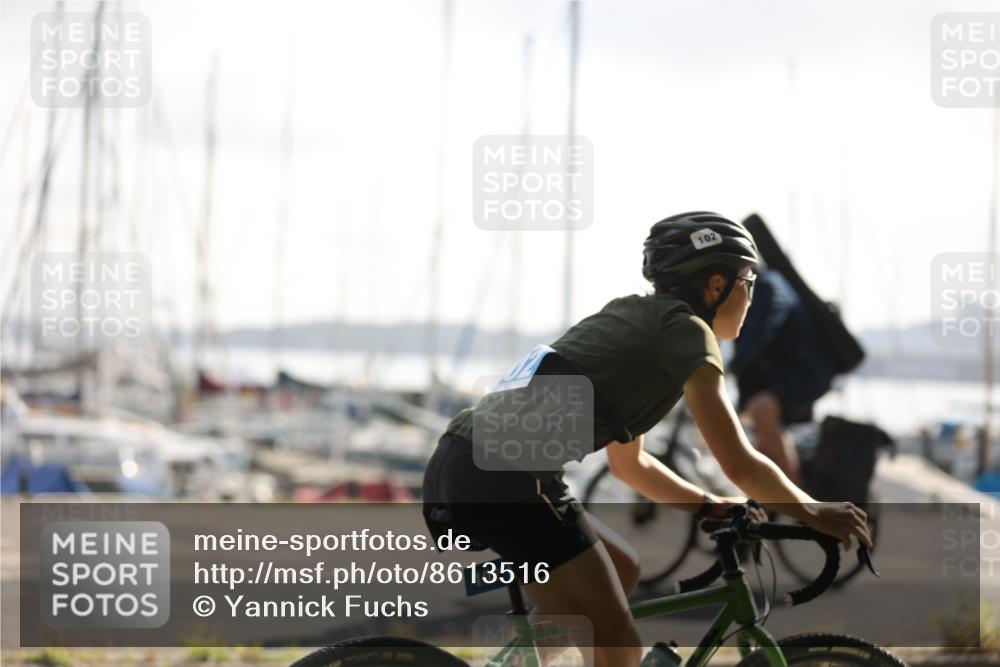 17.08.2025 - KN Förde Triathlon 2025 Yannick Fuchs http://msf.ph/oto/8613516 17.08.2025 09:21:17 Radfahren 102, 133 meine-sportfotos.de