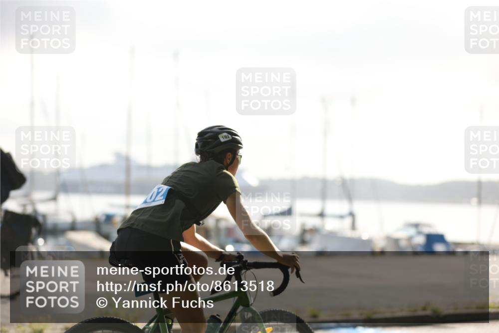 17.08.2025 - KN Förde Triathlon 2025 Yannick Fuchs http://msf.ph/oto/8613518 17.08.2025 09:21:18 Radfahren 102, 133 meine-sportfotos.de