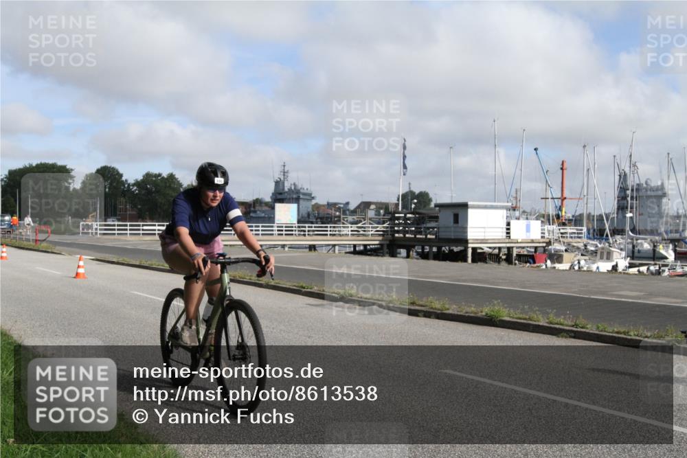 17.08.2025 - KN Förde Triathlon 2025 Yannick Fuchs http://msf.ph/oto/8613538 17.08.2025 09:44:52 Radfahren 105, 150, 195, 200, 201, 230, 252 meine-sportfotos.de