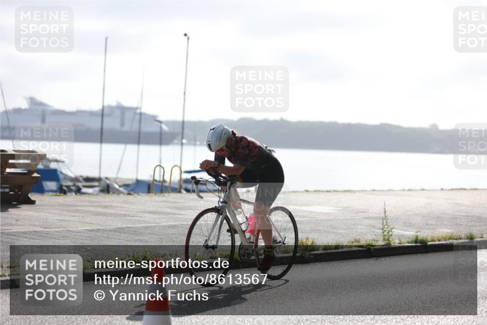 17.08.2025 - KN Förde Triathlon 2025 Yannick Fuchs http://msf.ph/oto/8613567 17.08.2025 09:21:56 Radfahren 142, 147, 152 meine-sportfotos.de