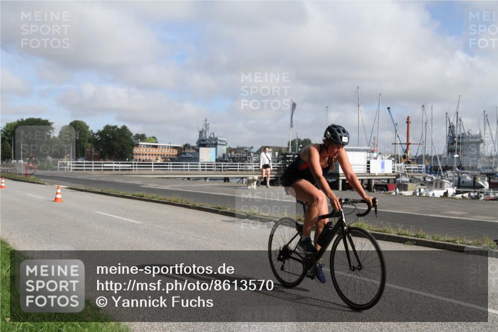 17.08.2025 - KN Förde Triathlon 2025 Yannick Fuchs http://msf.ph/oto/8613570 17.08.2025 09:45:28 Radfahren 128, 130, 135, 152, 190, 197, 235 meine-sportfotos.de