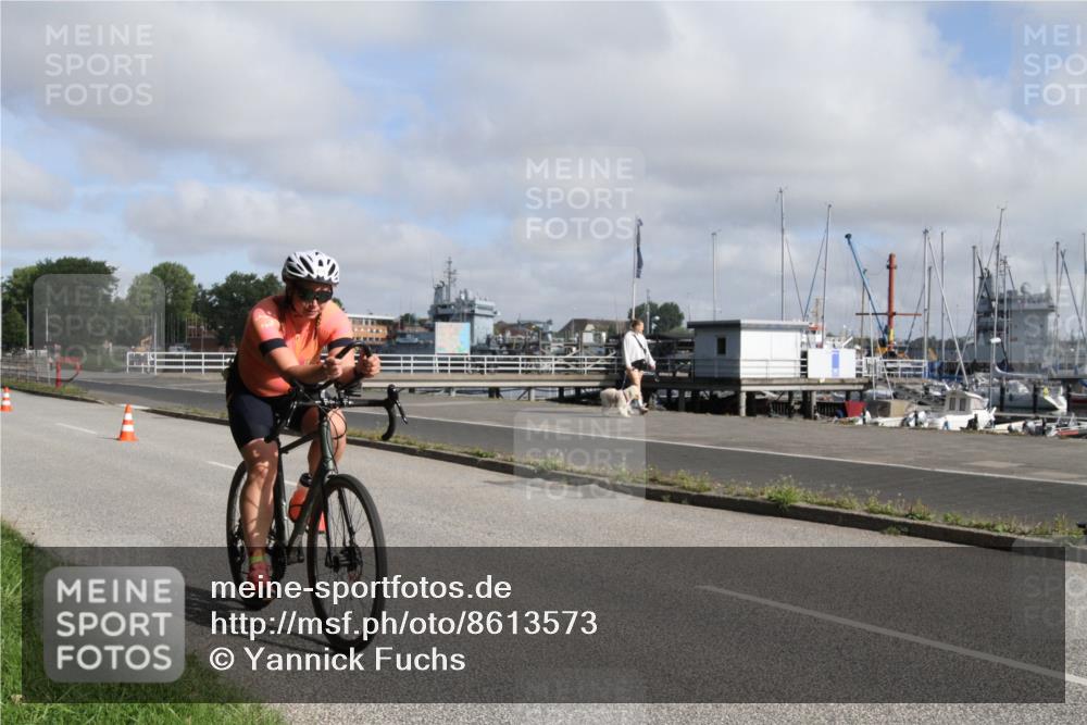 17.08.2025 - KN Förde Triathlon 2025 Yannick Fuchs http://msf.ph/oto/8613573 17.08.2025 09:45:29 Radfahren 128, 130, 135, 138, 152, 190, 197, 235 meine-sportfotos.de