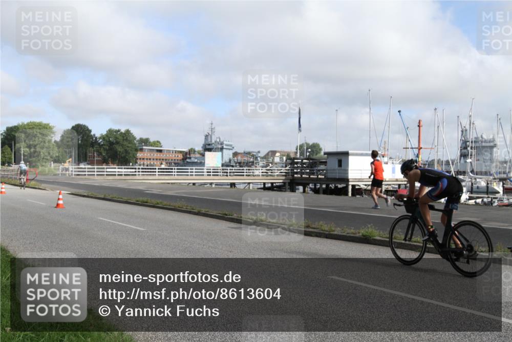 17.08.2025 - KN Förde Triathlon 2025 Yannick Fuchs http://msf.ph/oto/8613604 17.08.2025 09:45:57 Radfahren 115, 118, 122, 139 meine-sportfotos.de